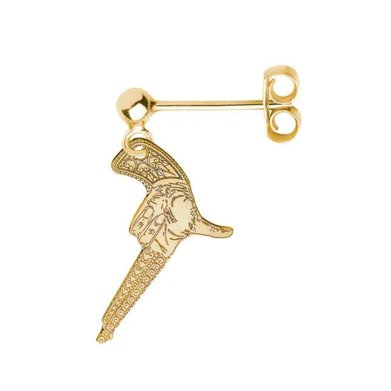 Handgun Single Earring