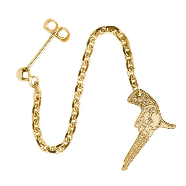 Handgun Single Earring