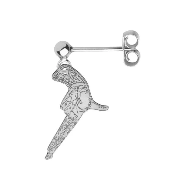 Handgun Single Earring