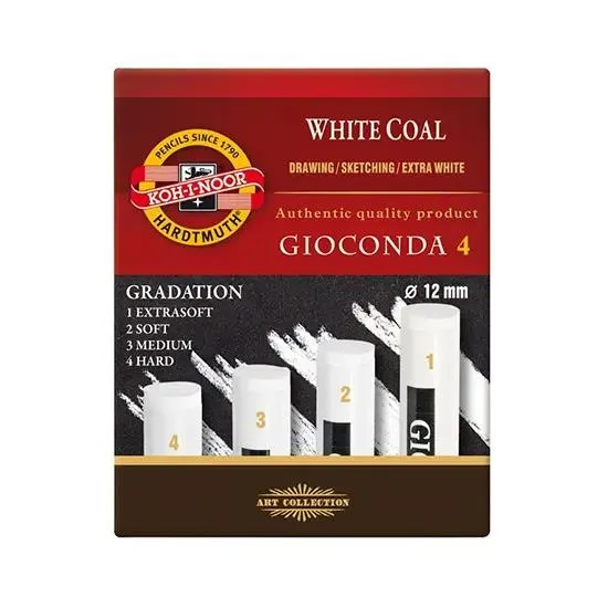 Koh-I-Noor White Coal 4pc