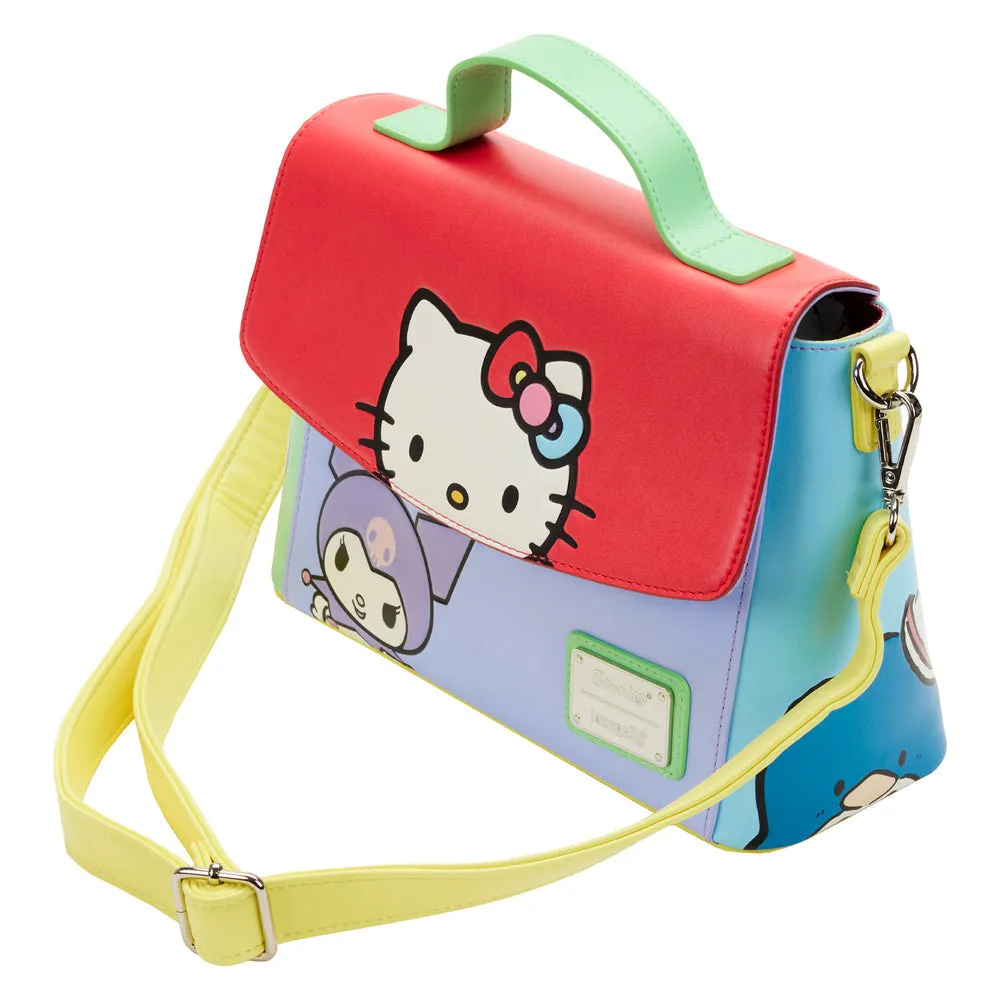 LF Sanrio Hello Kitty And Friends Color Block CrossBody Bag