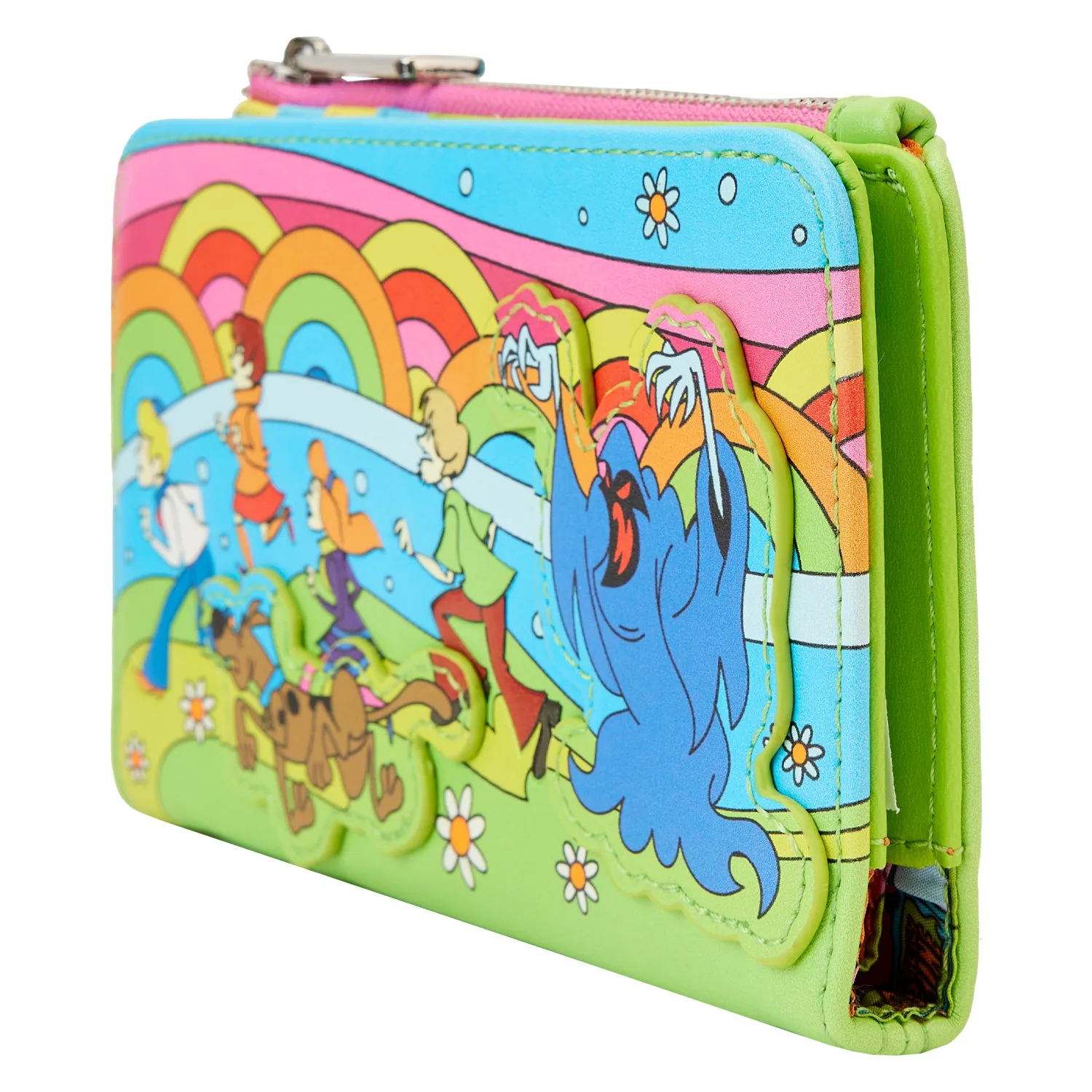 LF Scooby Doo Psychedelic Monster Chase GITD Flap Wallet
