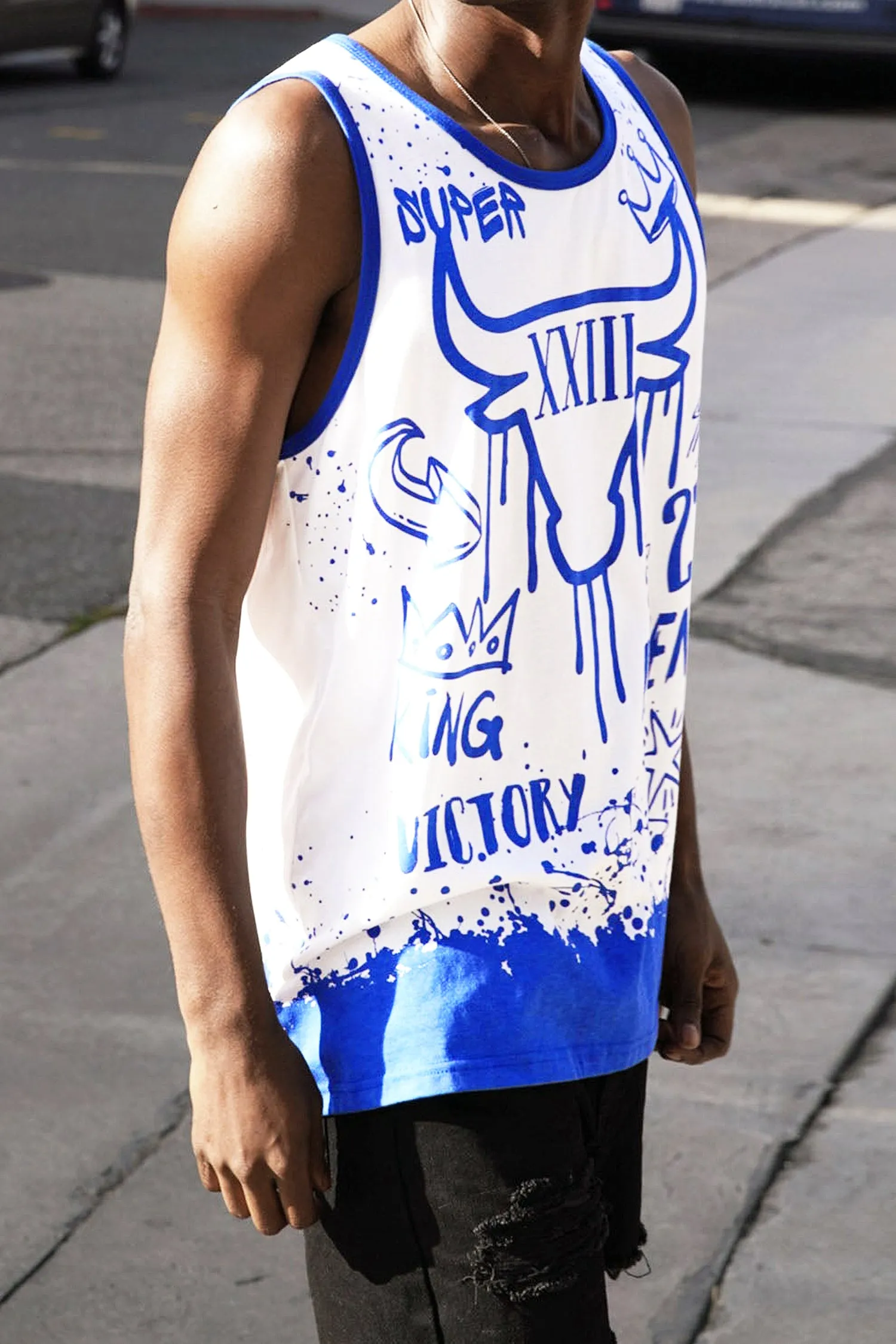 Men's Legend Graffiti Graphic Tank Top