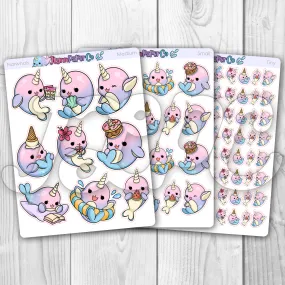 Narwhal Stickers