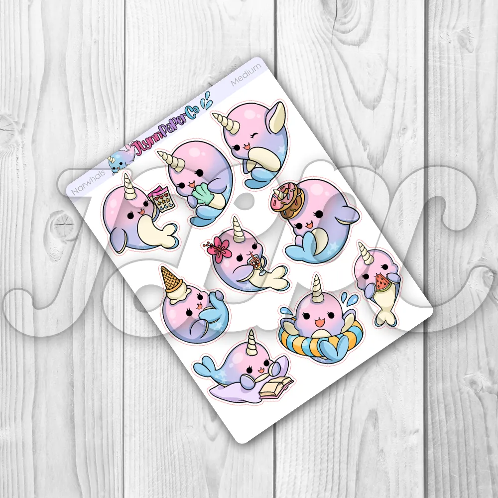 Narwhal Stickers