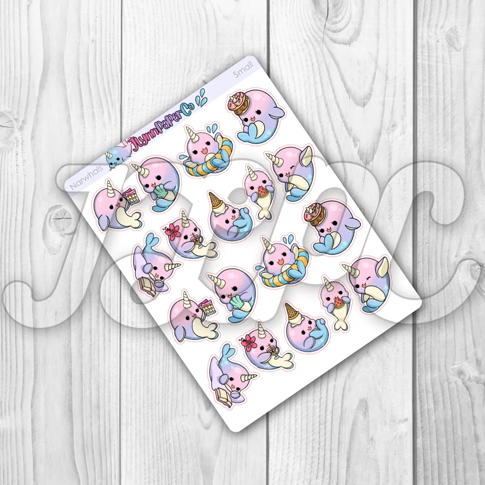 Narwhal Stickers