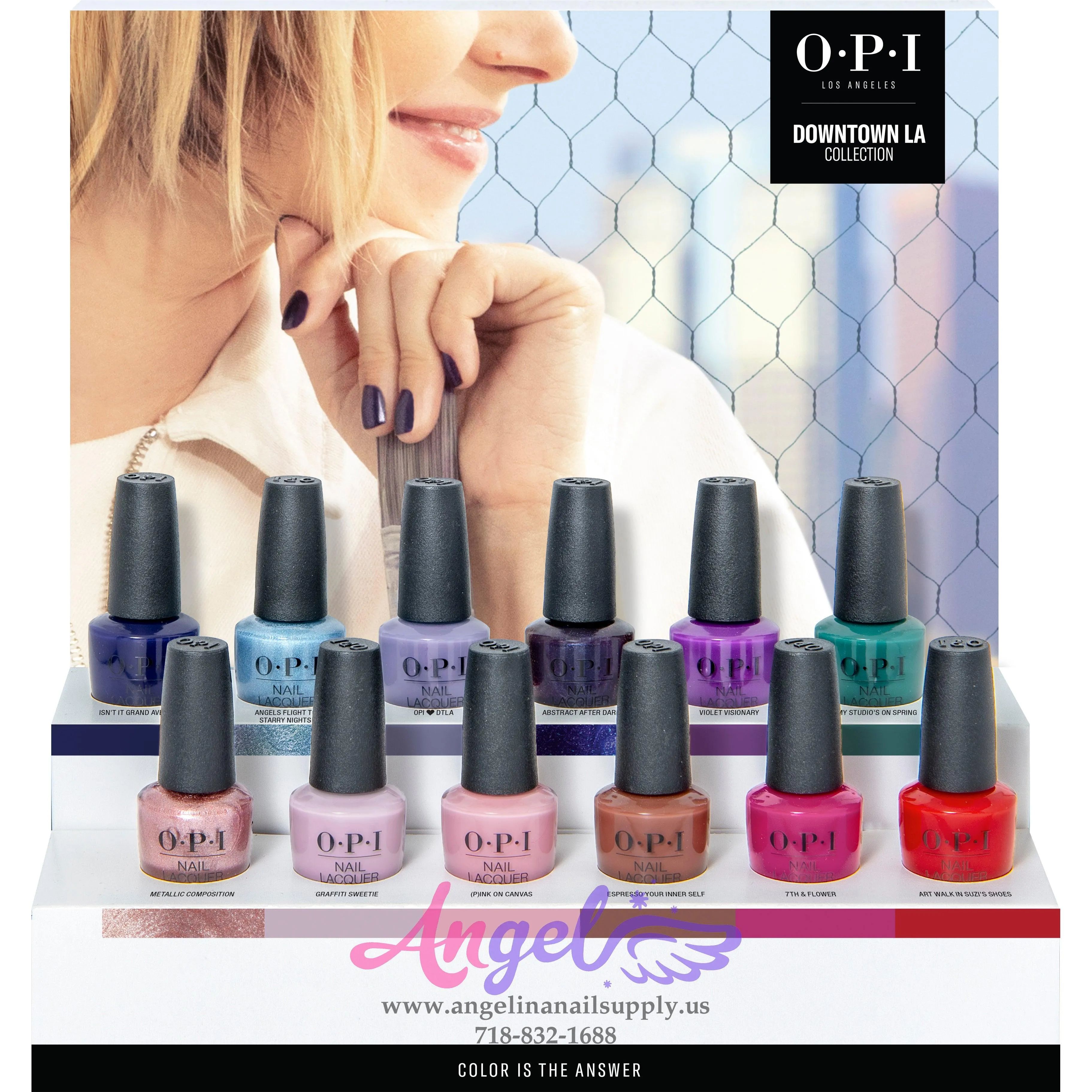 OPI Nail Lacquer - Downtown LA Collection 12 Colors | Fall 2021